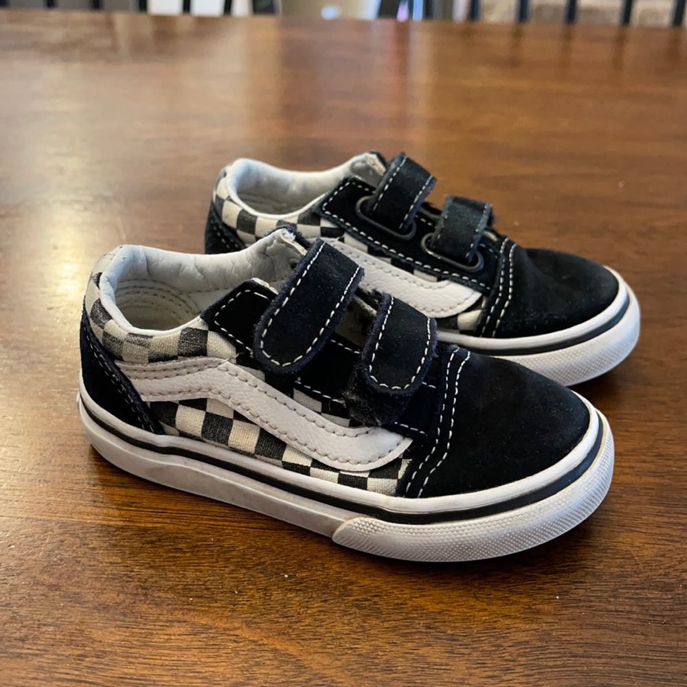 VANS toddler checkerboard